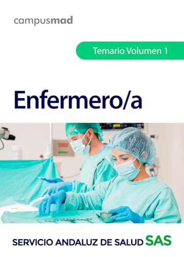 Portada de Enfermero/a del Servicio Andaluz de Salud. Temario específico volumen 1