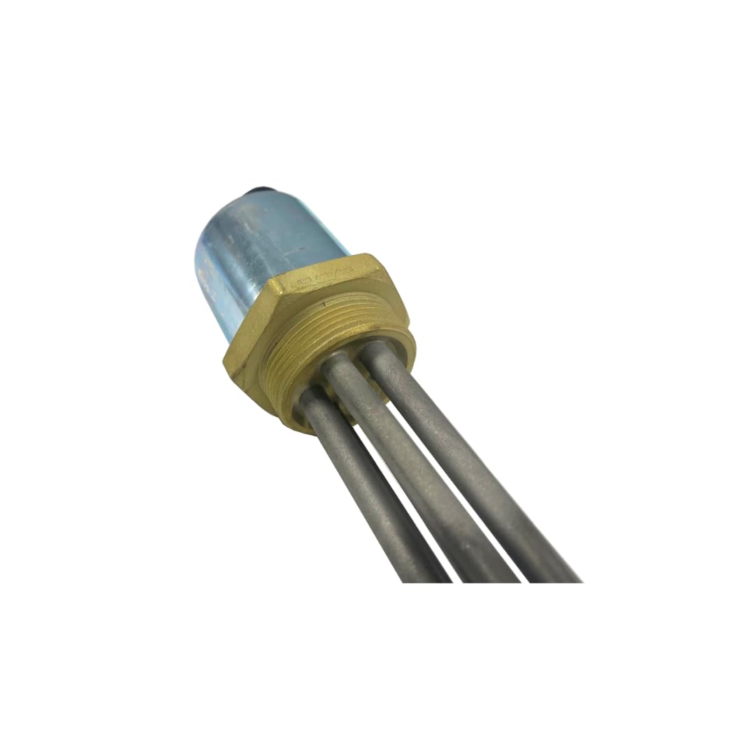 Resistencia de Inmersión rosca 6000W 230V | Longitud 315MM | Incoloy 800 | Recambio Depósito Industrial | Termo Eléctrico