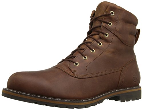 Timberland Men's Chestnut Ridge Plain Toe WP Boot, Copper Roughcut Full Grain, 9 M US