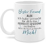 Geschenk mit Namen personalisiert by Shirtracer