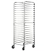 VEVOR Bun Pan Rack, 20-Tier Commercial Bakery Racks with Brake Wheels, Aluminum Racking Trolley Storage for Half & Full Sheet, Speed Rack For Kitchen Home, Bread Baking Equipment, 26