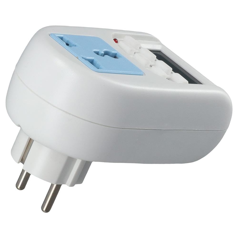 Enchufe de temporizador estándar europeo de 220 V-240 V, portátil, ABS, funcional, LCD, digital, enchufe duradero, enchufe de la UE, enchufe inteligente para electricista