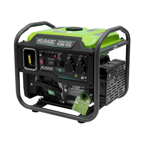 K&S BASIC 55i Inverter-Generator 5000 W,stromerzeuger Benzin...