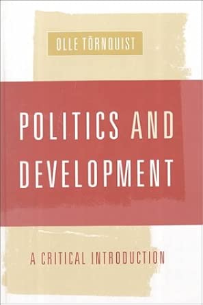 Politics and Development: A Critical Introduction book cover