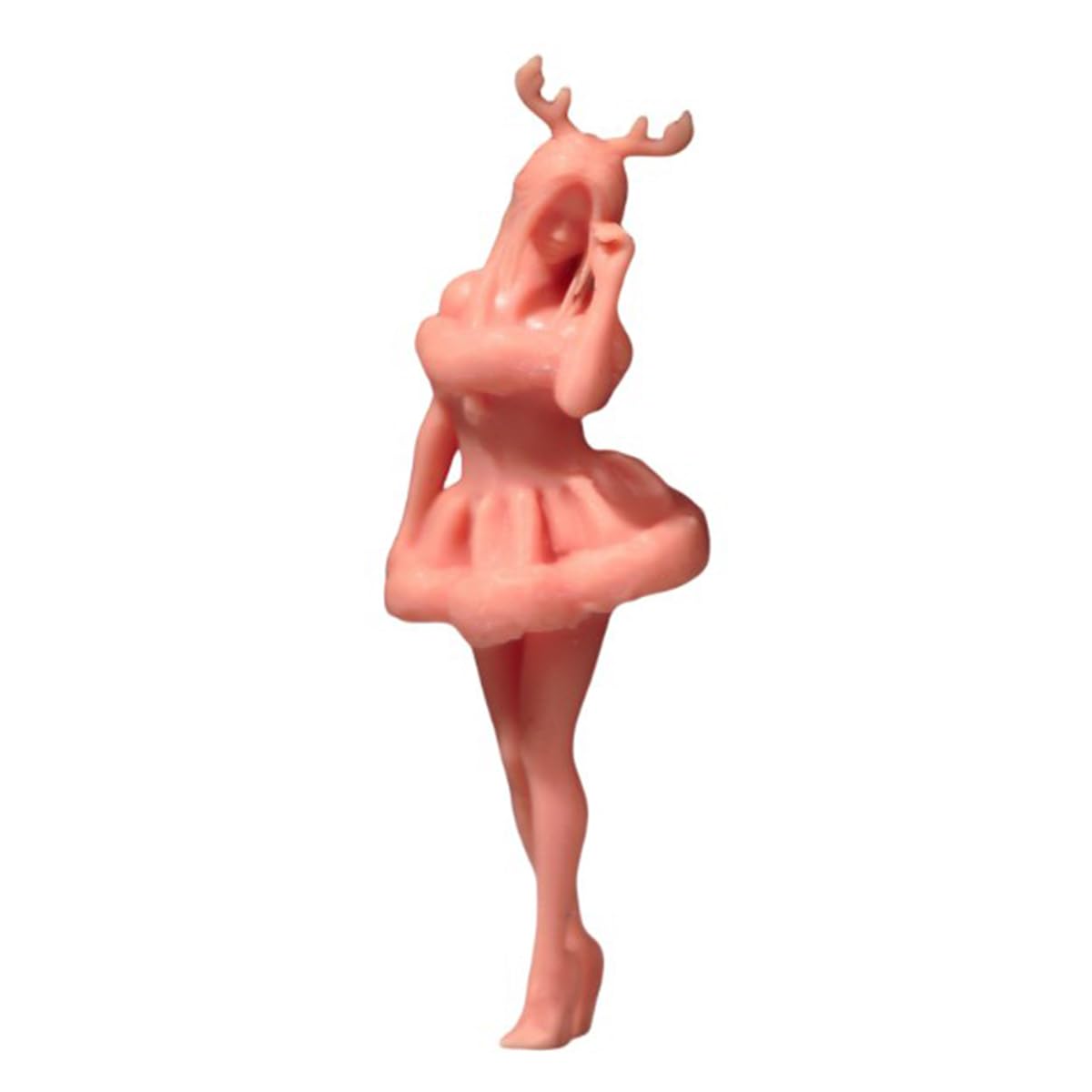 Scène props figurine Noël 1/18 à peindre le cadeau idéal pour amateur de diorama miniature