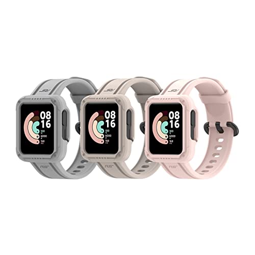 LICHIFIT Xiaomi�i�V���I�~�jRedmi Watch 2 Lite/Watch 2/Watch/Mi Watch Lite 2/Watch Lite�Ή��o���h �V���R�� ��̌^ �x���g �ւ��o���h �X�|�[�c �x���g �h�� �y�� �E���ȒP �i�x�[