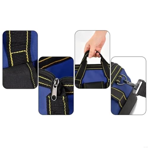 Sac de forage robuste 33 cm doté d'une base rigide imperméable contre l'humidité - 6