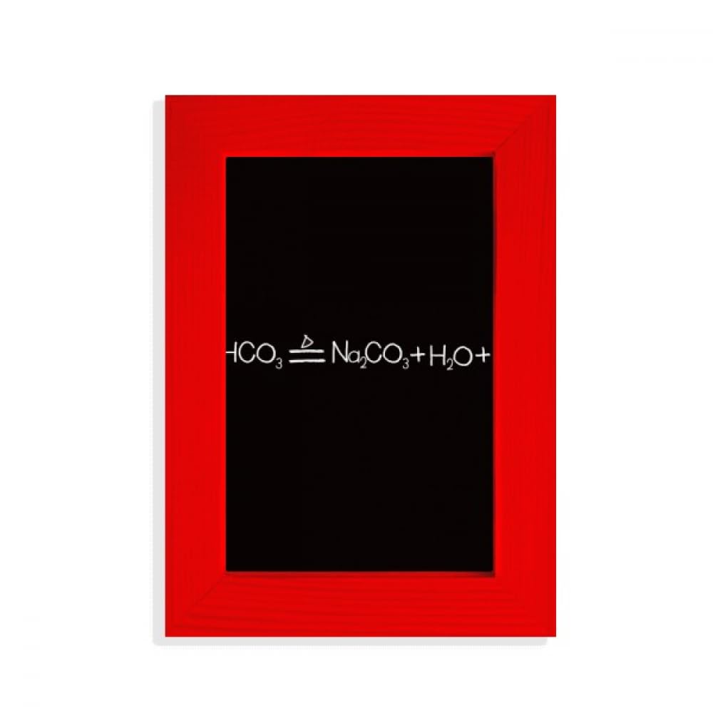 Cadre photo rouge haut de gamme Chestry Kowledge en bicarbonate de sodium au design minéral