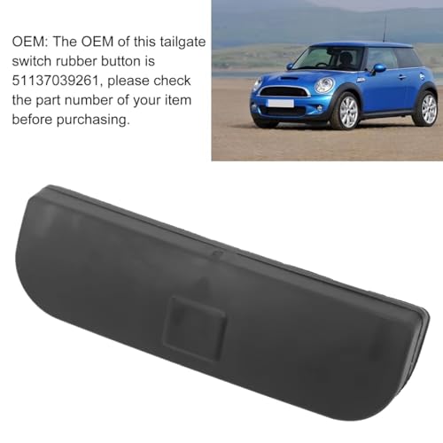 Panne ouverture coffre Mini Cooper R56 R50 : Solution avec l'interrupteur OEM 51137039261