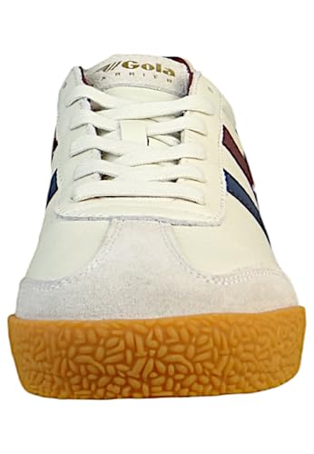 Image of Gola Equipe Suede - Sneakers for Men - Contrasting Wingflash - Heel Return - Durable Cupsole - Low Silhouette