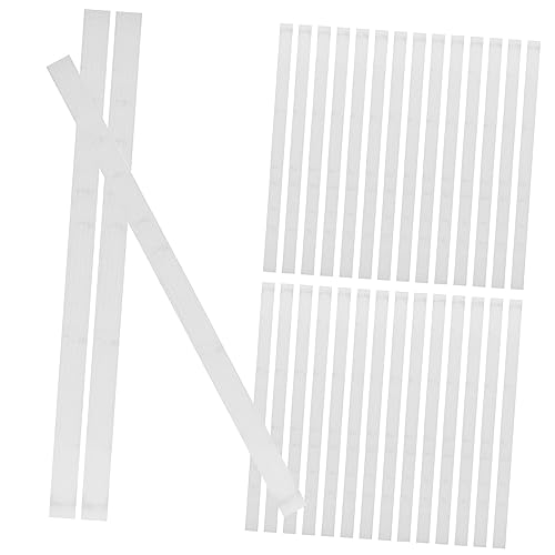 Angoily 30pcs Book Binding Glue Spine Tape Mesh Backing Glue Strips Strong Adhesive Binding Tape