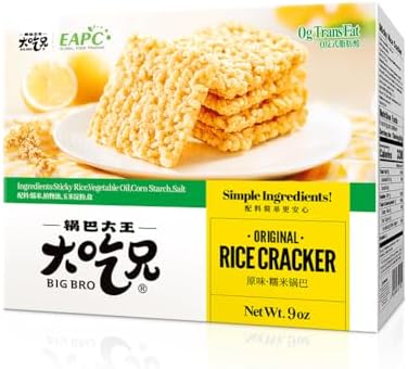 Amazon.com: EAPC Rice Crackers - Spicy Crunchy Sticky Rice Crackers ...