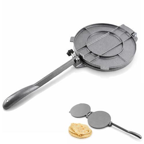 Uno Casa Prensa De Tortilla De Hierro Fundido, 8 Pulgadas, Máquina De...