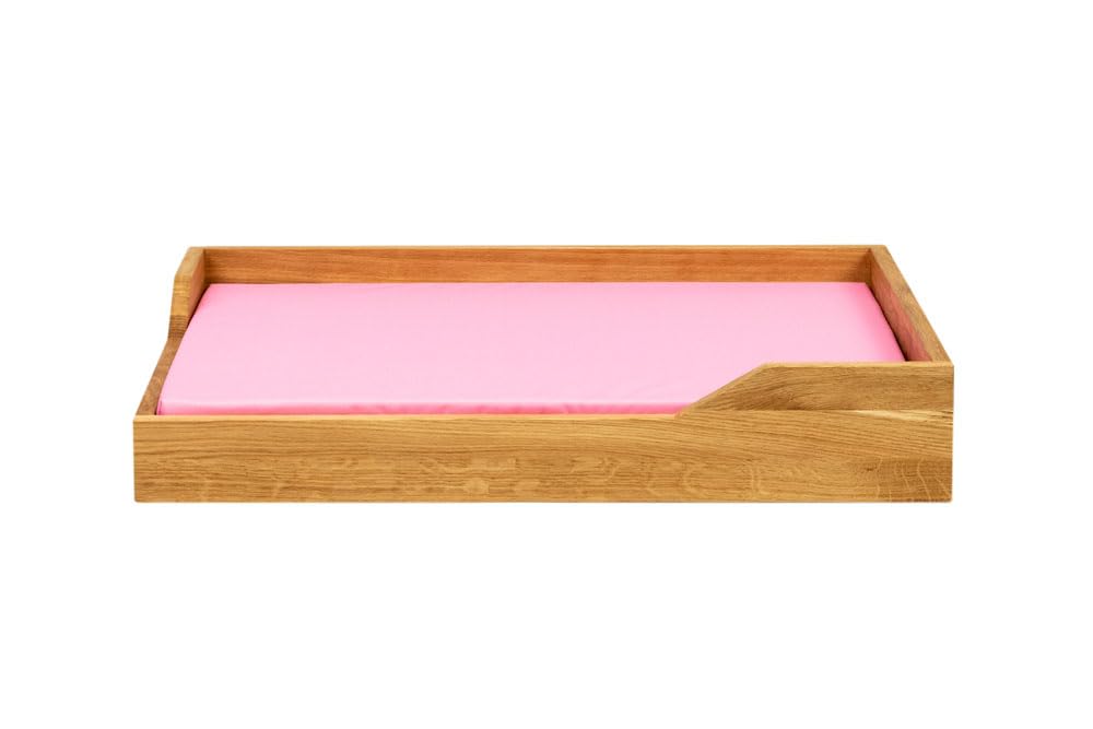 Drewniane legowisko dla małych i średnich psów, nadaje się do prania, materac, sofa dla psa, 76 x 61 cm, akcesoria dla psów