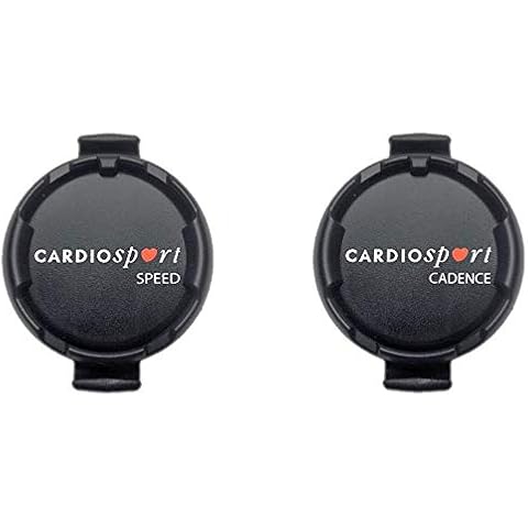 Cardiosport SOLO Bluetooth ANT+ Bike Speed and Cadence RPM Sensors for, Garmin, Wahoo, Sigma, Zwift, iOS/Android Cover