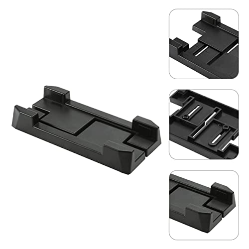 Soporte ajustable para CPU Angoily con diseño deslizante resistente, soporte para chasis de computadora para escritorios gamers y oficinas en casa, multiusos miniatura 3