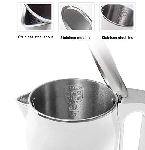 Bouilloire inox 100% sans risque de brûlure avec Cool Touch