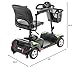 Drive Medical Scout Compact Travel Power Scooter, 4 Wheel, Green