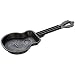 Lodge HGSK Heat Enhanced and Seasoned Cast Iron Mini Guitar Skillet, 10.75-Inch, Black