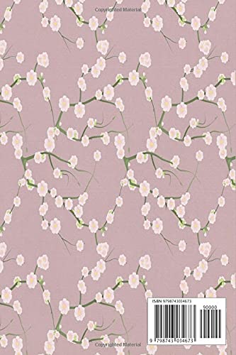 Bryony: Personalised Cherry Blossom Notebook (Small) - Image 2