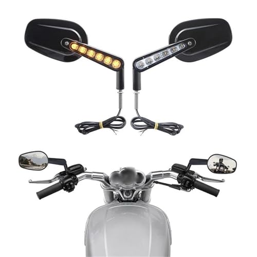 Espejos retrovisores de motocicleta cromados Sliver3 premium para Harley V-Rod VRSCF 3
