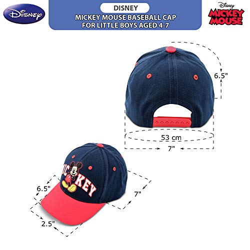 Image of Disney Little Boys' Mickey Mouse Cotton Baseball Cap