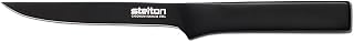 Stelton Pure - Cuchillo para unión, Color Negro