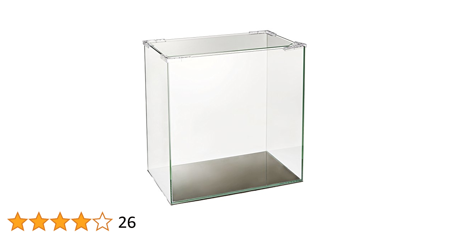 ☆未使用品 45cm ガラス水槽 クリスティプレーン アクアシステム 水槽 45cm ガラス水槽【45×30×45cm 56L】クリスティプレーン 45H