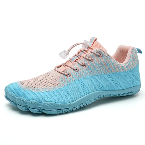 Image of WateLves Water Shoes Men Women Beach Barefoot Aqua Socks Breathable Wide Swim Outdoor Walking Anti Slip Pool Shoes for Hiking Kayaking Diving Surfing