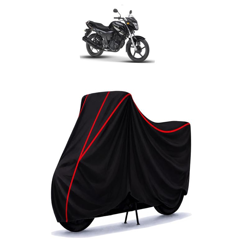 Image of SZ-RR X 150 Water Resistant Bike Cover for All Motorcycles & Rain | Heavy Duty Taffeta Fabric | UV Protection, Dustproof, Scratchproof | All Weather Two Wheeler Body Cover with Elastic Bottom