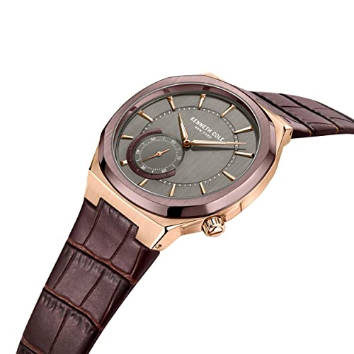Image of Kenneth Cole Analog Grey Dial Watch for Men-NEKCWGA2221602MN