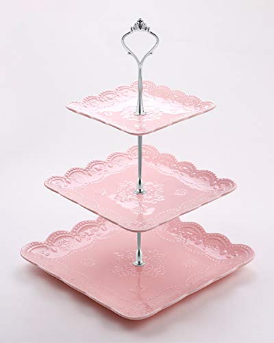 6 Pezzi Supporto per Vassoi Torte,MSDADA Alzata