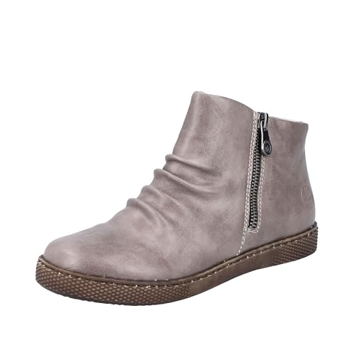 Rieker Damen Kurzstiefel Z1263-42 grau Gr. 38