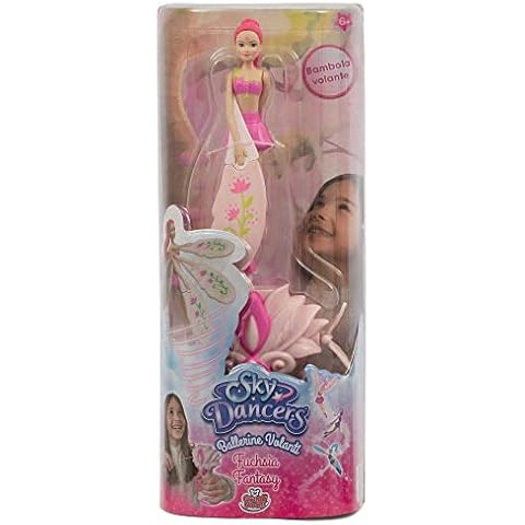 GRANDI GIOCHI - Sky Dancers The Flying Ballerinas, Pack with A Doll and A Launcher, SKD00001 Cover