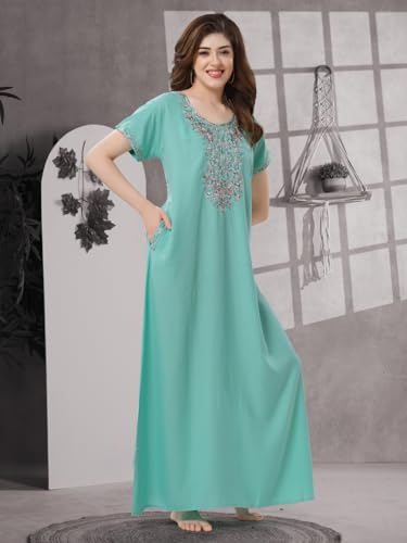 Image of Soulemo Women's Solid Alpine Nighty 1749
