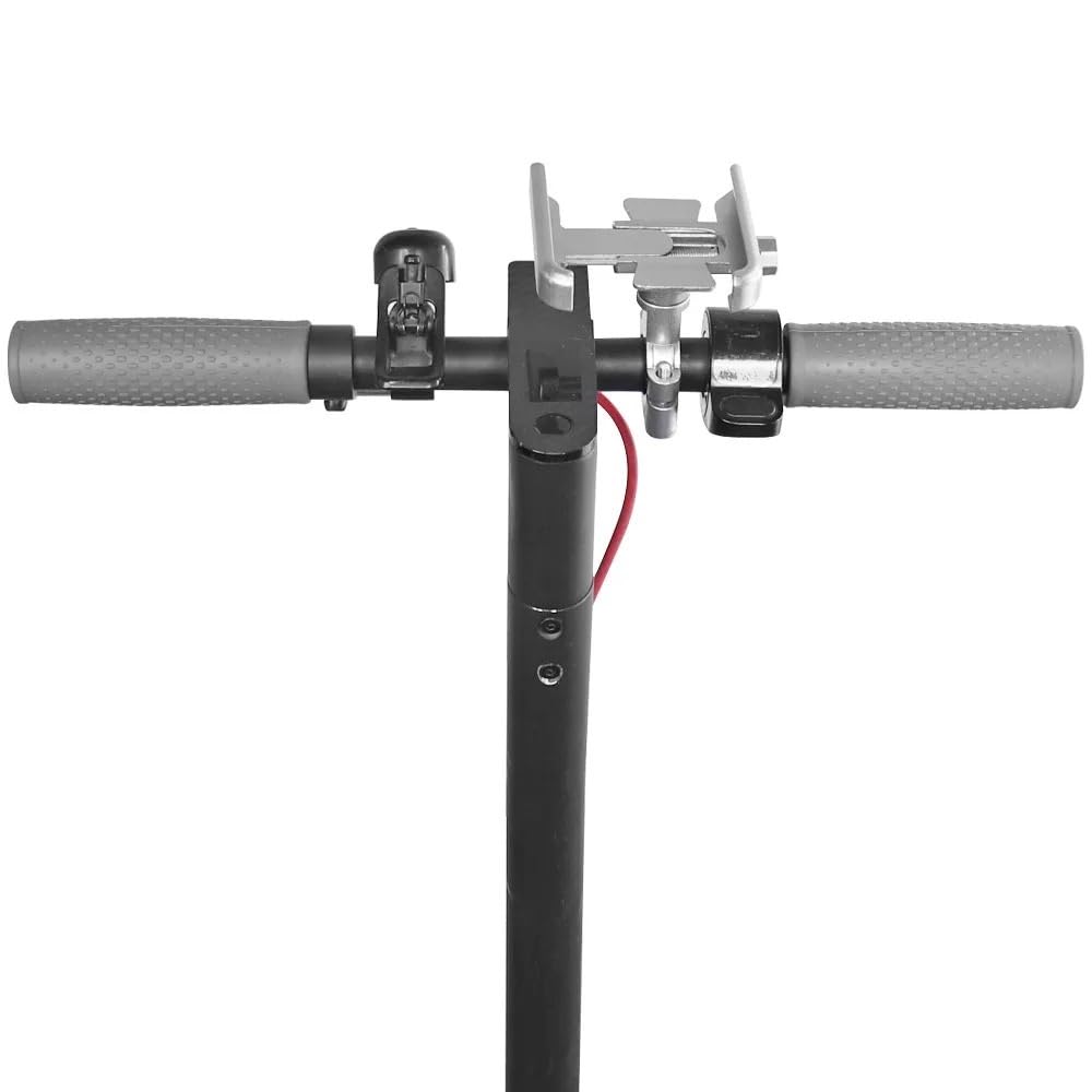 Uniwersalny wspornik ze stopu, odpowiedni, kompatybilny for hulajnogą elektryczną Xiaomi M365 1s Pro Pro 2 At 3, odporny na zużycie 360, regulowany(Noir)