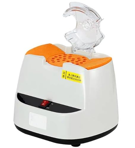 Eyeglass Frame Warmer, 550W 110v Optical Frame Heater, Eyeglass Adjustment Tools with Ceramic Heating Element Felt Wind Outlet Wind Shield Low Noise for Optical Shops, 320°F Heating