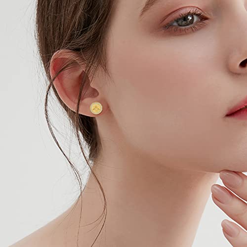 AXELUNA Bee Earrings Stud S925 Sterling Silver Cubic Zirconial for Women Bee Earring for Women2