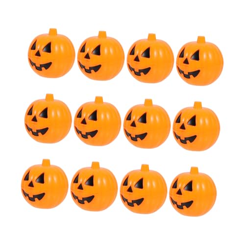COOPHYA 12個ハロウィン小南瓜キャンディーボックス 多目的お菓子容器 ハロウィンパーティー向け ラッピング用品