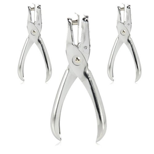 Swingline 1 Hole Punch.25 in. Hole, 5 Sheets, Includes Chip Holder and Storage A7074005 (3 Pack)