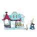 Disney Princess – Frozen: Il regno di Ghiaccio – Little Kingdom – Il Negozio delle Delizie di Arendelle di Elsa – Mini Bambola + Accessori