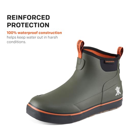 Image of Grundens Men's Deck-Boss Ankle Boot - Waterproof