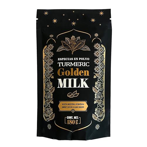 Proteínas, Leche Dorada, Turmeric Golden Milk, Gypsy Tonics, 120 porciones.