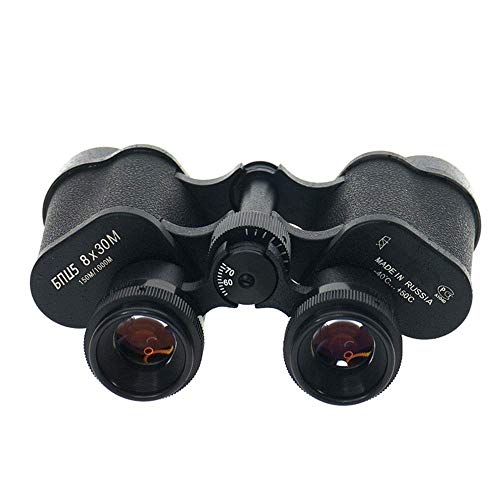 HZYDD Teleskop-Fernglas, kompatibel mit Erwachsenen, kompakt, 8 x 30, Mittelbereich, Weitwinkel, schwaches Licht… – Bild 6