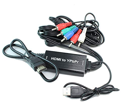 MyCableMart 6ft HDMI to Component Video (YPbPr) with Left/Right Audio Converter Cable