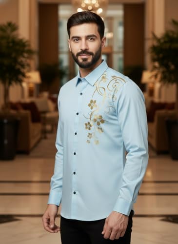 Image of Bellstone Men's Solid Cotton Shirt | Casual | Plain | Full Sleeve | Summer-Regular Fit| Men Stylish Shirt | Everyday Formal Wear |Soft Breathable Fabric | Everyday Smart Casual Wear