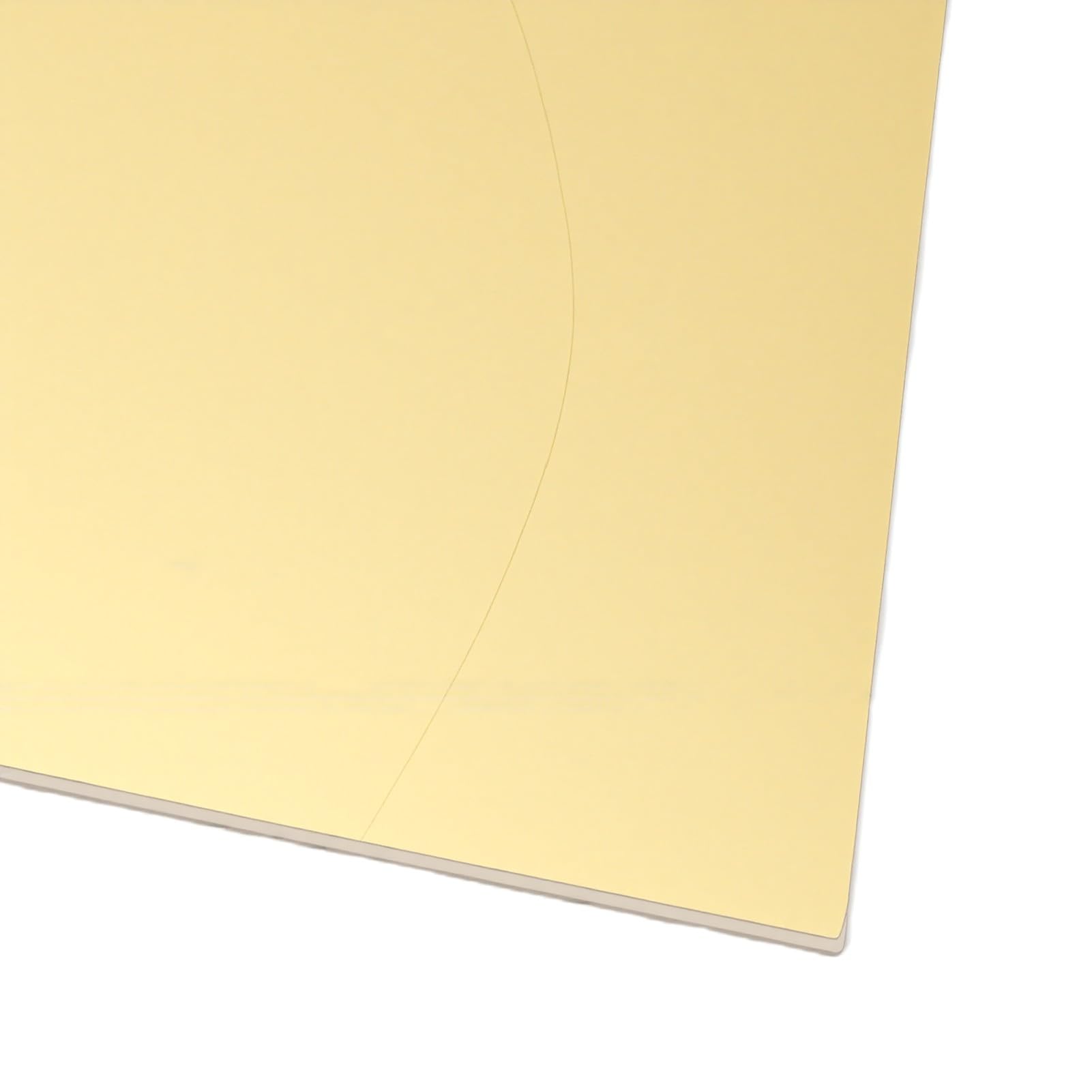 Matybobe Fogli di Compensato Dorato, Legno di Tiglio Leggero Colorato per