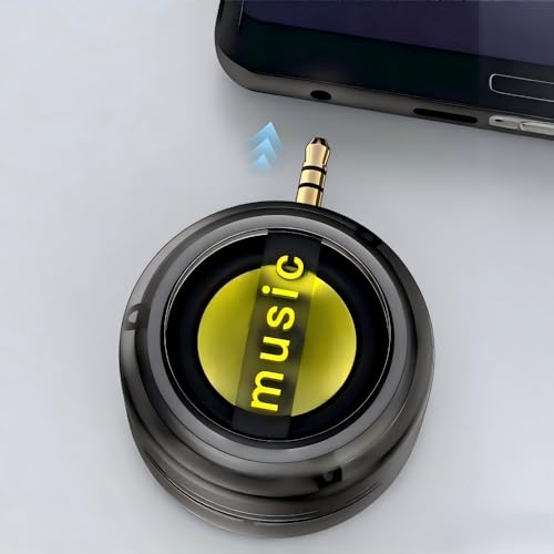 YAGOUBY Portable 6X Speaker Amplifier–Plug & Play for Music/Calls,Mini Portable Speaker Sound for Music/Calls/Musical Instruments 3.5mm Audio Jack - Thumbnail 2