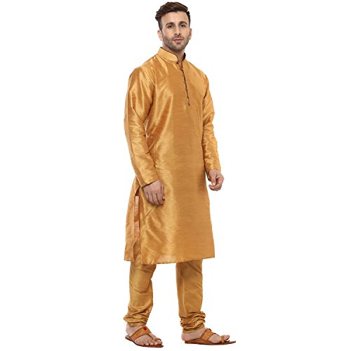 Image of Royal Kurta Men's Silk Blend Kurta Pyjama Set