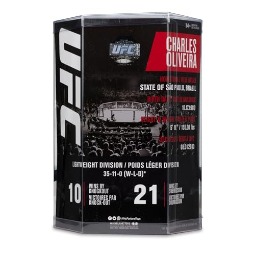 Figurine UFC Charles Oliveira McFarlane SportsPicks 17 cm pour collection